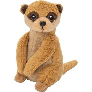 Bruine stokstaartjes knuffels 13 cm knuffeldieren