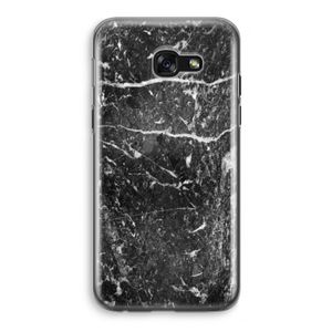 Zwart marmer: Samsung Galaxy A5 (2017) Transparant Hoesje