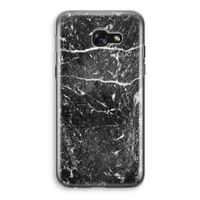 Zwart marmer: Samsung Galaxy A5 (2017) Transparant Hoesje