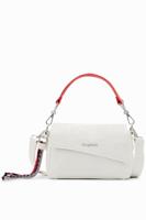 Kleine geborduurde tas - WHITE - U