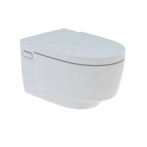 Douche WC Geberit AquaClean Mera Classic met Geurafzuiging Warme Luchtdroging en Ladydouche met Softclose en Deksel Wit