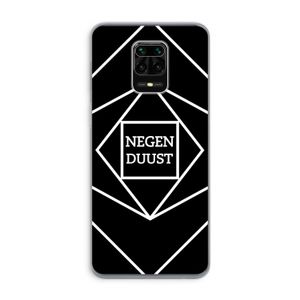 Negenduust geometrisch: Xiaomi Redmi Note 9 Pro Transparant Hoesje