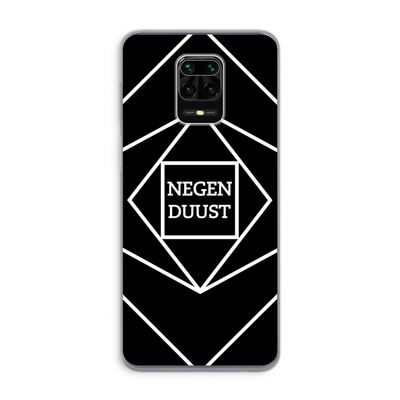 Negenduust geometrisch: Xiaomi Redmi Note 9 Pro Transparant Hoesje