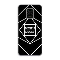 Negenduust geometrisch: Xiaomi Redmi Note 9 Pro Transparant Hoesje