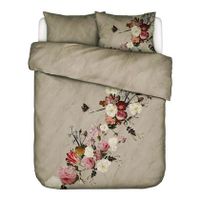 Essenza Flower Statement Dekbedovertrek 240 x 220 cm - Stone