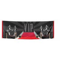 VIP spandoek 74 x 220 cm - Feestbanieren - thumbnail