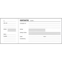 Kwitantieboekje - 100 vellen - 20 cm - met afscheurrand - kassa bonnenboekje Kwitantieboekje - 100 vellen - 20 cm - met afscheurrand - kassa bonnenboekje