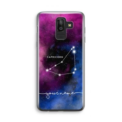 Sterrenbeeld - Donker: Samsung Galaxy J8 (2018) Transparant Hoesje