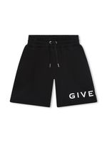 Givenchy Kids bermuda à motif 4G - Noir