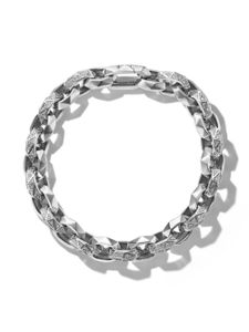 David Yurman bracelet Torqued Faceted Link en argent sterling (11,6 mm)