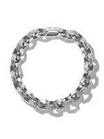 David Yurman bracelet Torqued Faceted Link en argent sterling (11,6 mm) - thumbnail