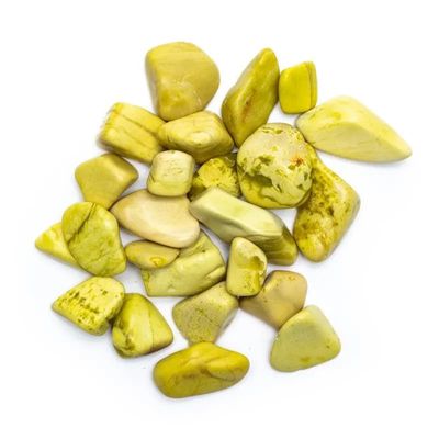 Trommelstenen Serpentijn B kwaliteit (3-4 cm) - ±250 gram