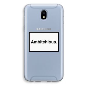 Ambitchious: Samsung Galaxy J5 (2017) Transparant Hoesje