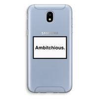 Ambitchious: Samsung Galaxy J5 (2017) Transparant Hoesje