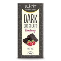 Sukrin Pure chocolade met frambozen (85 gr)