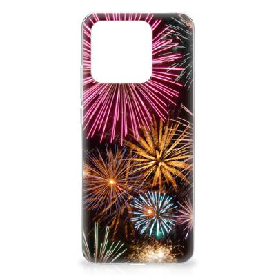 Xiaomi Redmi 10C | Sillicone Back Cover | Vuurwerk