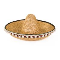 Sombrero verkleed hoed Cancun de luxe - 55 cm - Mexicaanse thema hoeden