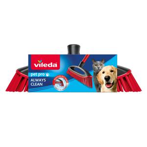 Vileda 173814 bezemaccessoire Bezem kop Zwart, Rood