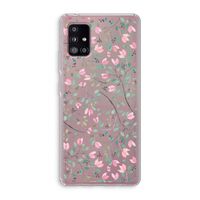 Sierlijke bloemen: Samsung Galaxy A51 5G Transparant Hoesje
