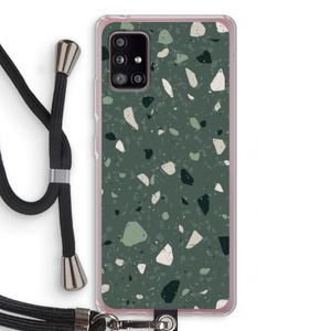 Terrazzo N°19: Samsung Galaxy A51 5G Transparant Hoesje met koord