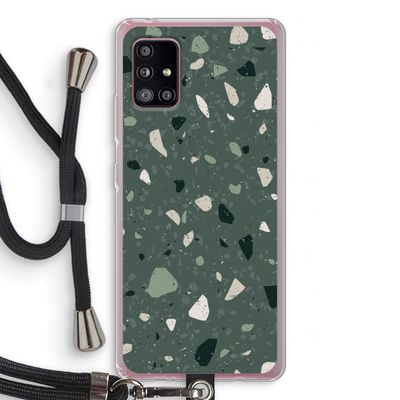 Terrazzo N°19: Samsung Galaxy A51 5G Transparant Hoesje met koord