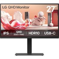 LG Electronics LG 27 27BA75QB-B QHD DP HDMI IPS 16:9 LED-monitor Energielabel E (A - G) 68.6 cm (27 inch) 16:9 5 ms