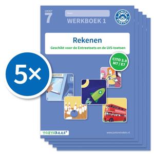 Rekenen werkboek 1 (Set van 5) (Paperback)