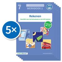 Rekenen werkboek 1 (Set van 5) (Paperback)