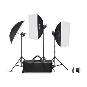 Godox MS300V-D Trio Studio Flash Kit