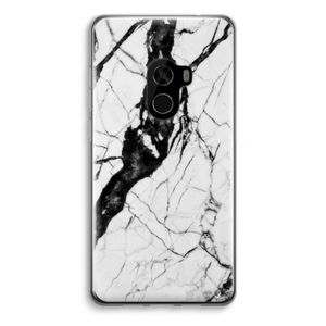 Witte marmer 2: Xiaomi Mi Mix 2 Transparant Hoesje