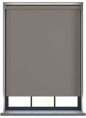 Elektrisch Rolgordijn - Unishade chocolade