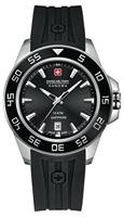 Horlogeband Swiss Military Hanowa 06-4221-04-007 Rubber Zwart