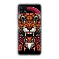 Tiger and Rattlesnakes: Samsung Galaxy A22 5G Transparant Hoesje
