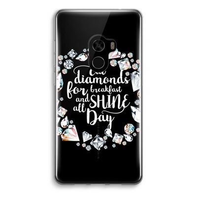 Diamonds: Xiaomi Mi Mix 2 Transparant Hoesje