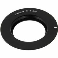 Fotodiox Lens Mount Adapter - M42 Type 2 Screw Mount SLR Lens to Canon EOS (EF, EF-S) Mount SLR Camera Body