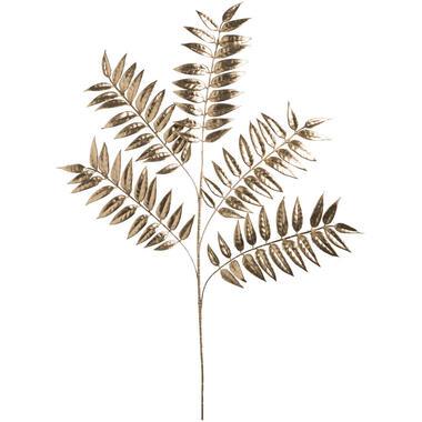 Kunsttak Blad - goudkleur - 105 cm - Leen Bakker