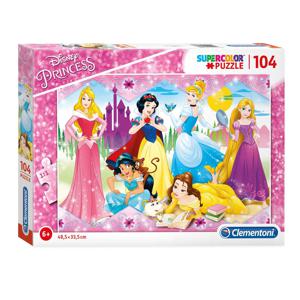 Clementoni Legpuzzel Super Color Prinses, 104st.