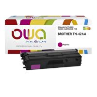 Toner OWA alternatief tbv Brother TN-421M rood