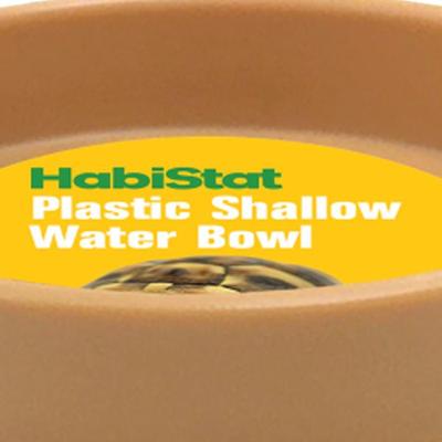 Habistat Aquadistri ronde plastic water bak laag 13 x 13 x 2,5 cm - Aquadistri