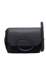 Oscar de la Renta Oath leather shoulder bag - Noir - thumbnail