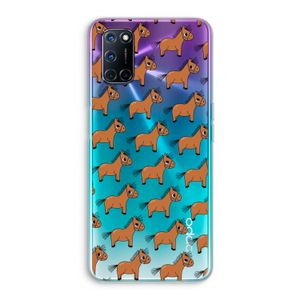 Pony: Oppo A52 Transparant Hoesje