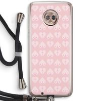 Ass 'n Titties: Motorola Moto G6 Transparant Hoesje met koord