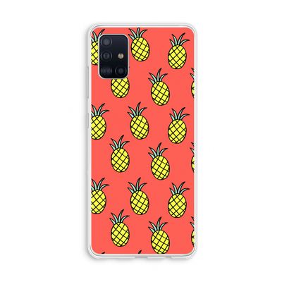 Ananas: Galaxy A51 4G Transparant Hoesje