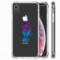 Apple iPhone Xs Max Stevig Bumper Hoesje Merel - thumbnail