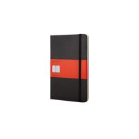 Adresboek Moleskine large 130x210mm hard cover lijn zwart