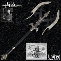 Kit Rae Swords Of The Ancients Replica 1/1 Black Legion Battle Axe 89 Cm - thumbnail