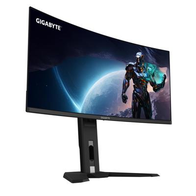 GIGABYTE MO34WQC2 computer monitor 86,4 cm (34") 3440 x 1440 Pixels Wide Quad HD OLED Zwart