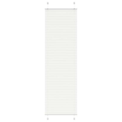 Pliss rolgordijn 65x200 cm stofbreedte 64,4 cm polyester wit