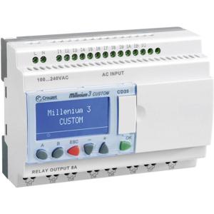 Crouzet 88974051 Millenium 3 Smart CD20 R PLC-aansturingsmodule 24 V/DC