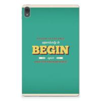 Lenovo Tab P11 | P11 Plus Back cover met naam Quote Begin